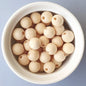 Round Maple Wood Beads - Hey Beadly