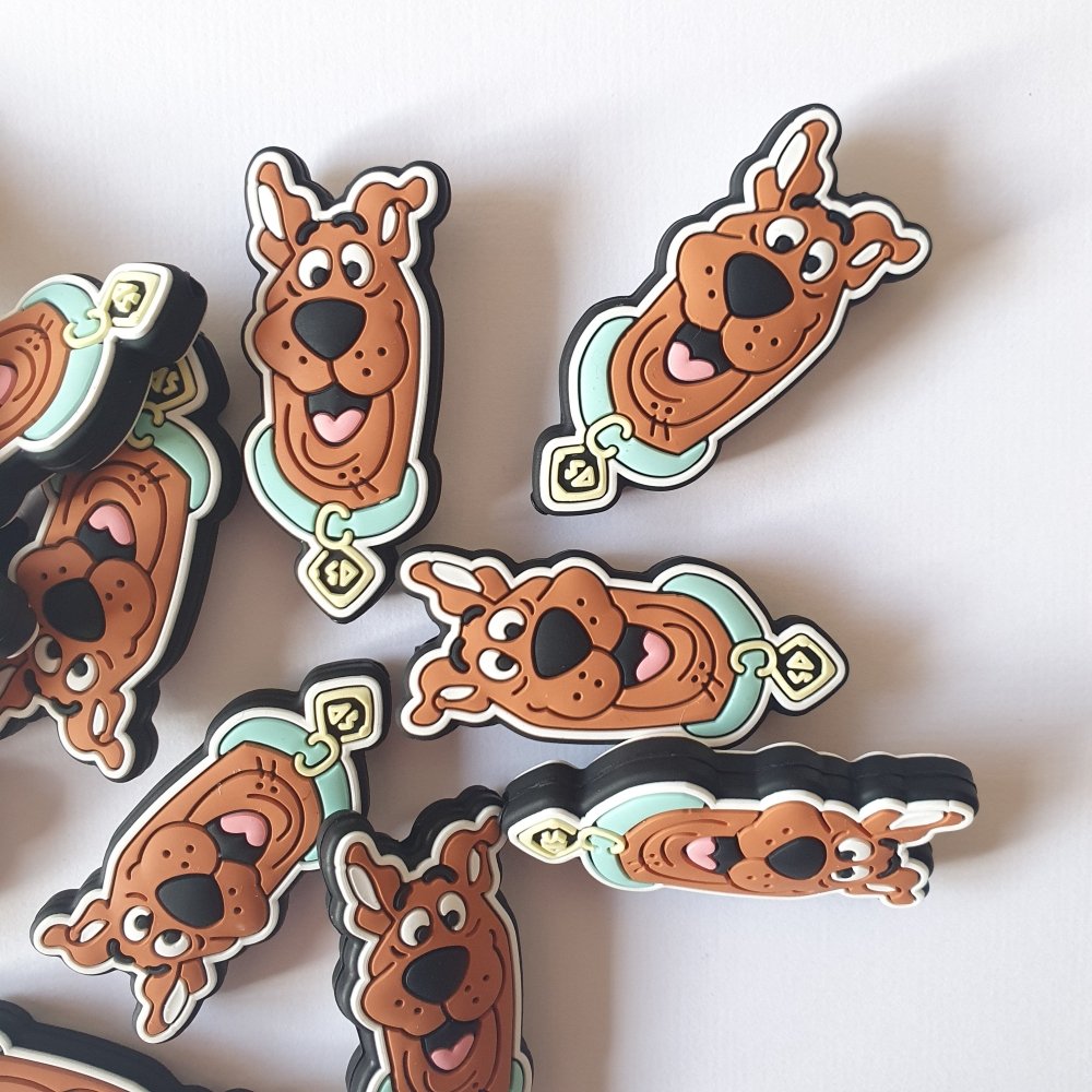 Scooby Doo Silicone Beads - Hey Beadly