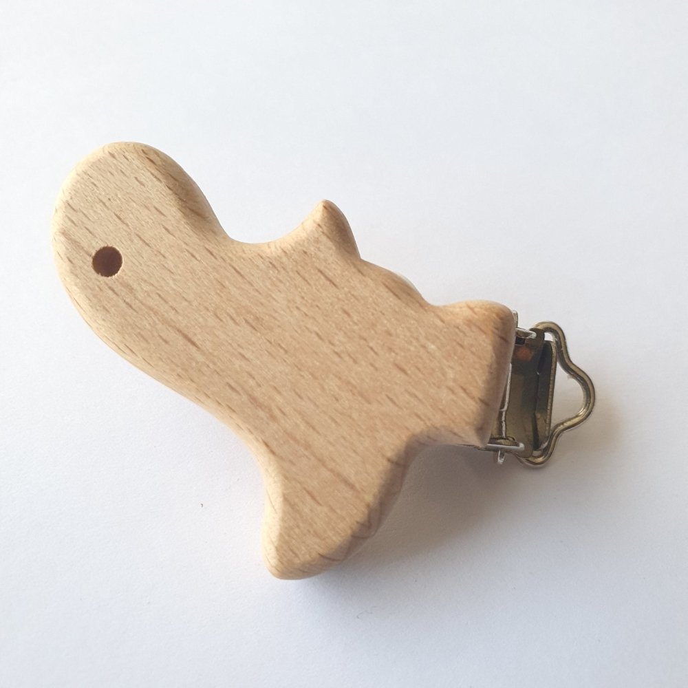 Shaped Beech Wood Clips - Hey Beadly