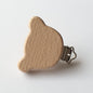 Shaped Beech Wood Clips - Hey Beadly