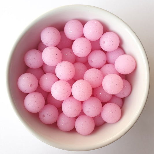 Silicone Glitter Beads - Hey Beadly