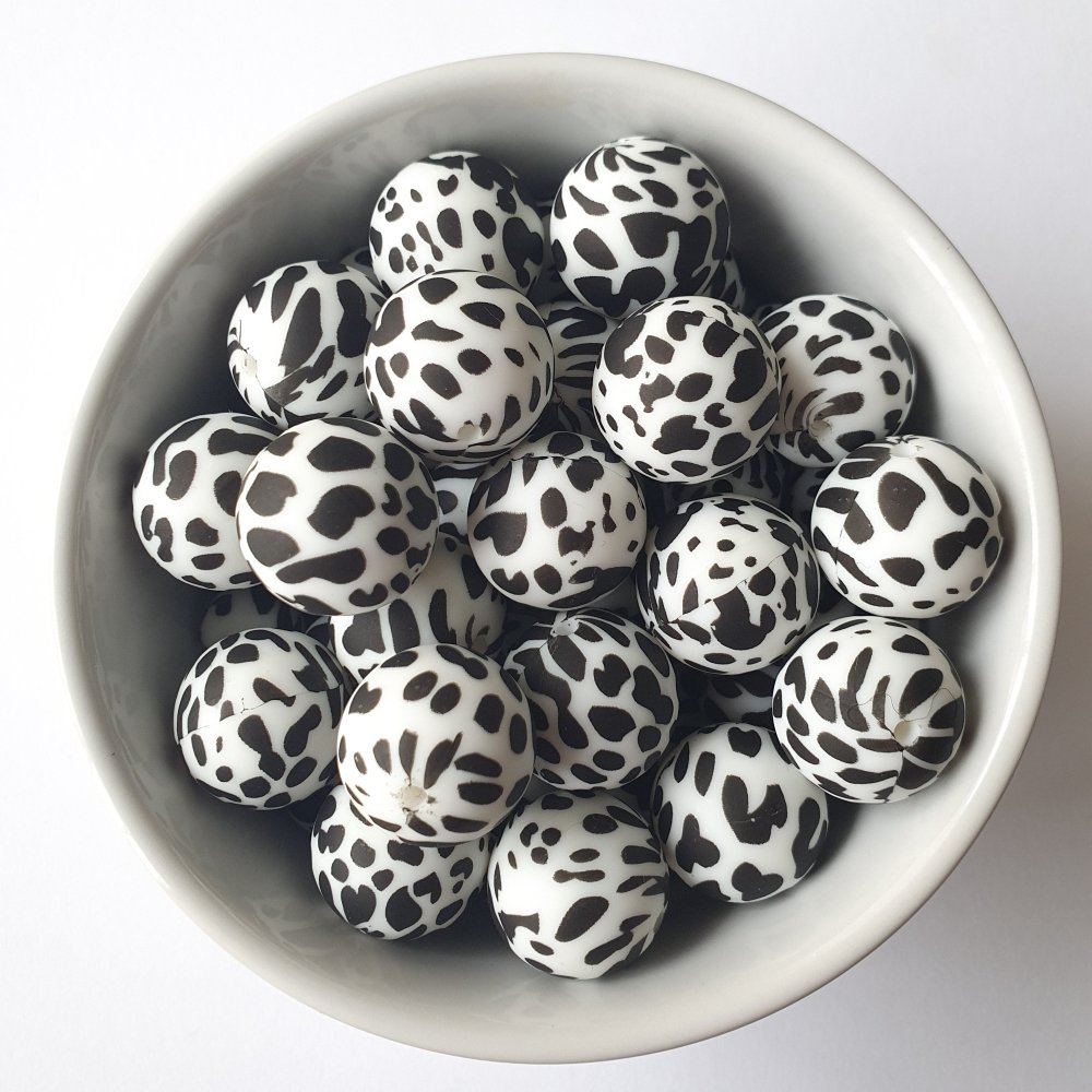 Silicone Print Beads - Hey Beadly