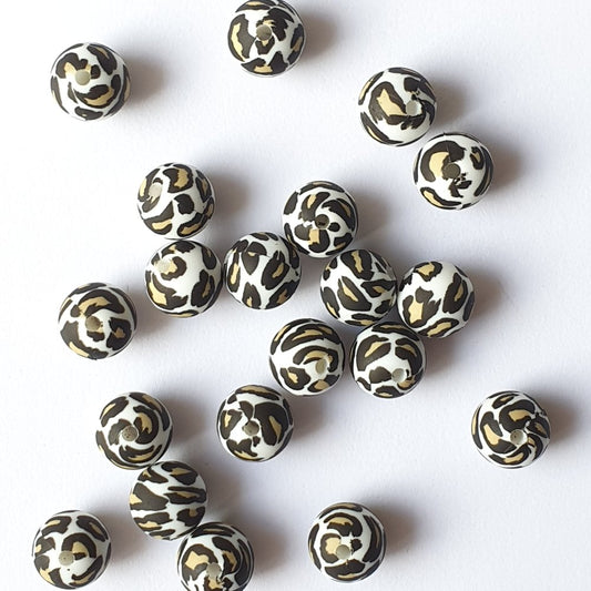 Silicone Print Beads - Hey Beadly