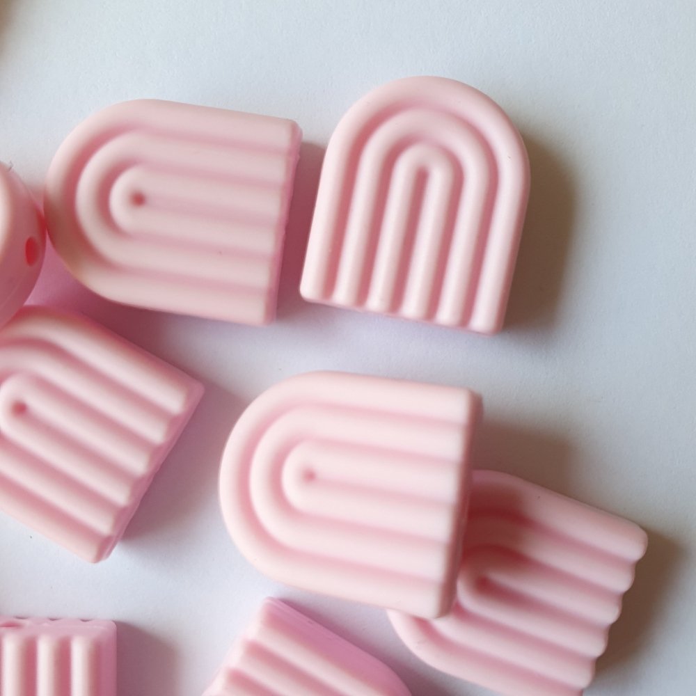Silicone Rainbow Arch Beads - Hey Beadly
