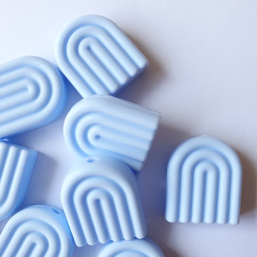 Silicone Rainbow Arch Beads - Hey Beadly