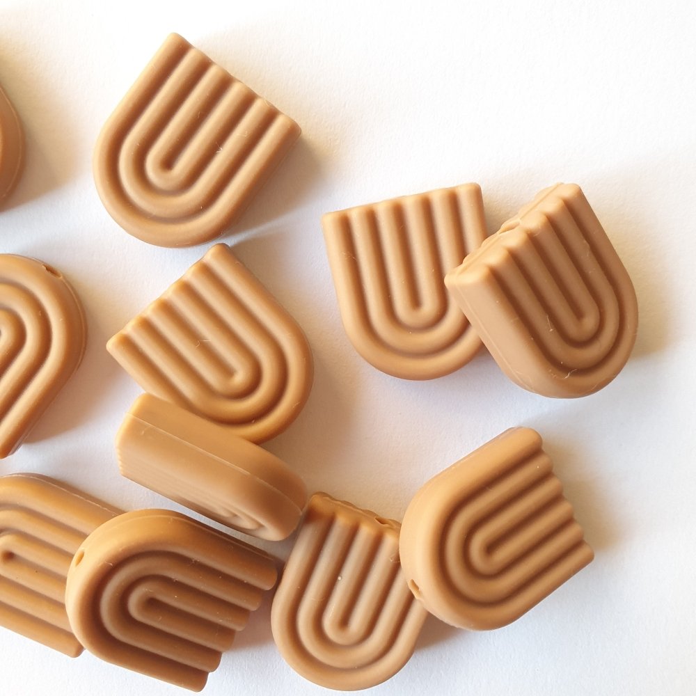 Silicone Rainbow Arch Beads - Hey Beadly