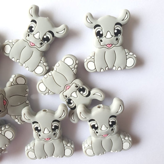 Silicone Rhino Beads - Hey Beadly