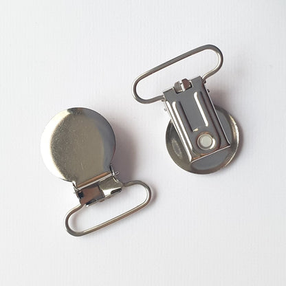 Stainless Steel Pacifier Clips - Hey Beadly