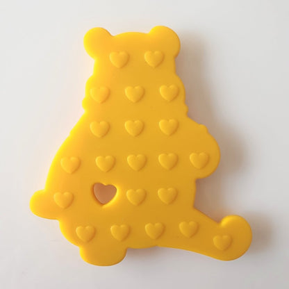 Winnie The Pooh Silicone Teether - Hey Beadly